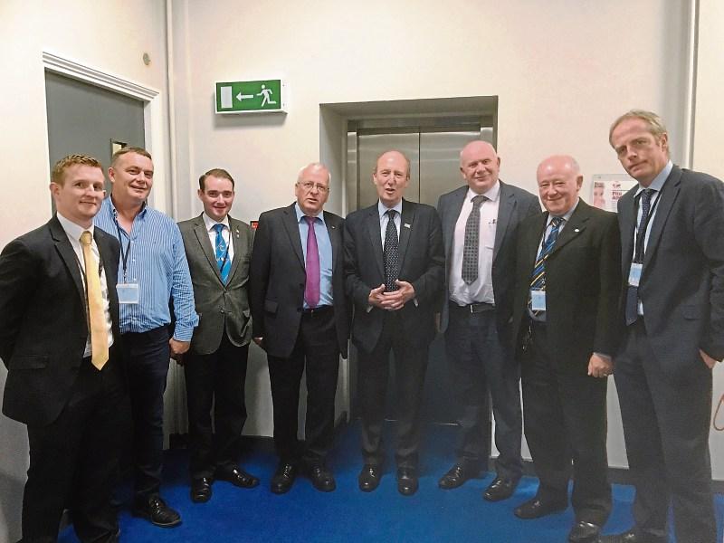 Ardfinnan Bridge Deputation with Minsiter Ross