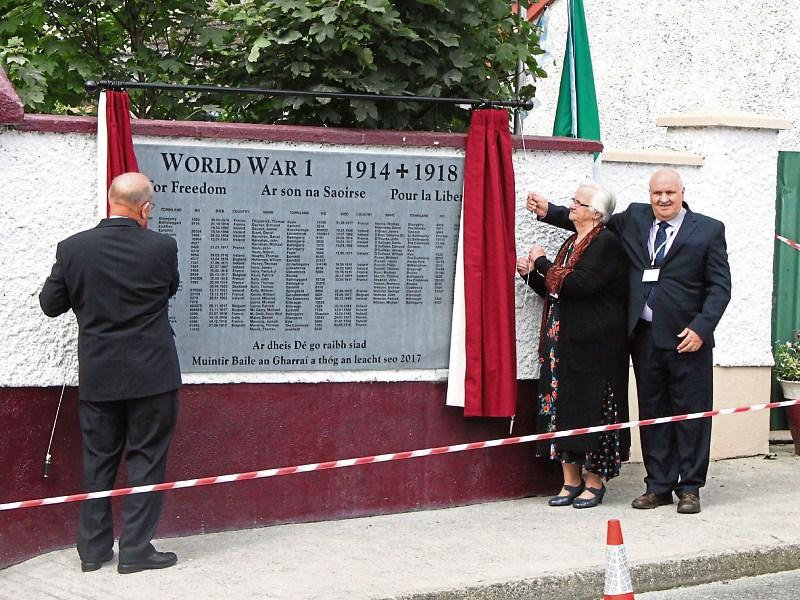 80 Ballingarry people who participated in World War 1 are remembered