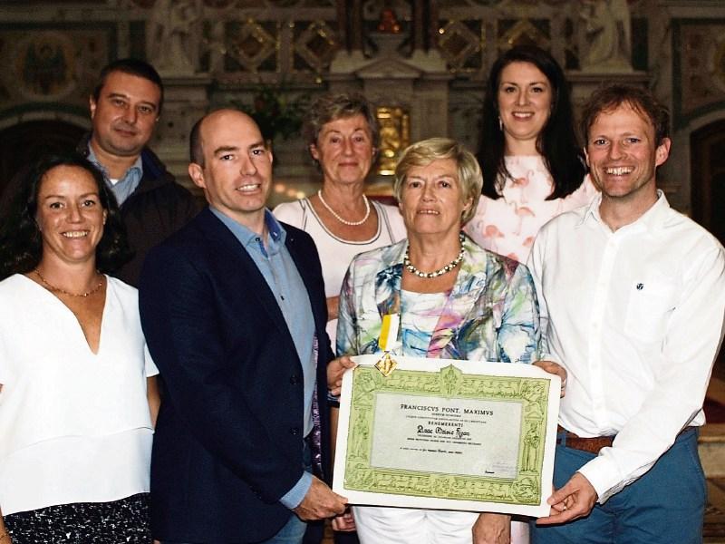 Papal medal for Cashel's Maisie Ryan