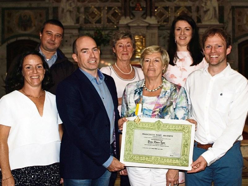 Bene merenti medal presentation