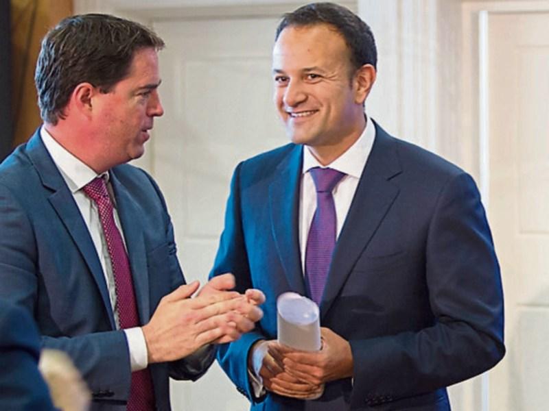 Taoiseach Leo Vardakar and Fine Gael parliamentary party members arrive in Clonmel for two day 'think-in'