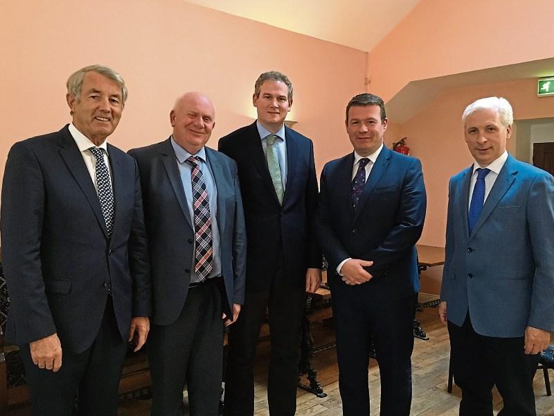 Silvermines visit: Tipperary TD Alan Kelly brings Junior Minister to see mines' legacy