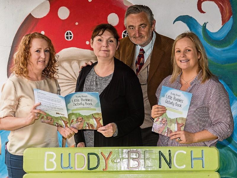 Redmonds Photographer of Roscrea, Co. Tipperary, help bring Buddy Bench to National Schools