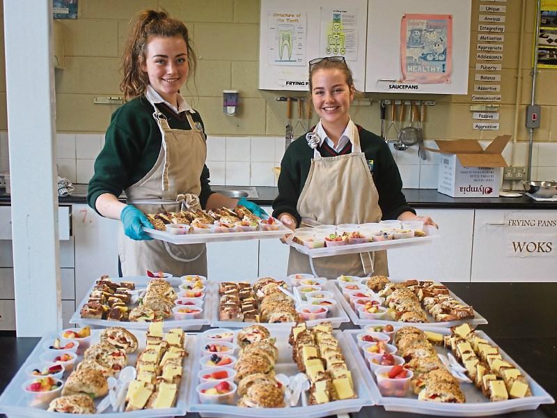 Tasty food made and tasted at Healthy Eating week in Cashel Community School