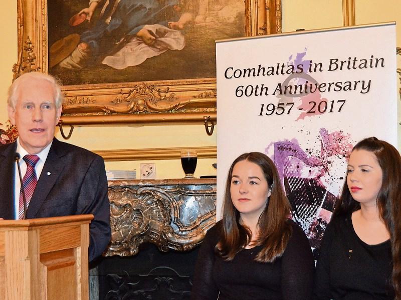 Cashel&rsquo;s Labhr&aacute;s O&rsquo;Murch&uacute; celebrates 60th Comhaltas anniversary in London