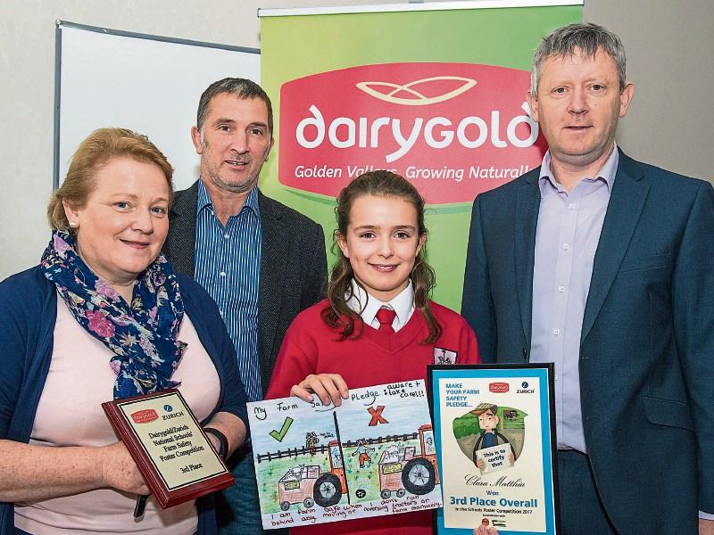 Congratulations to Clara Matthia, of Scoil Mhuire Gan Sm&aacute;l - Farm Safety Art Contest winner 