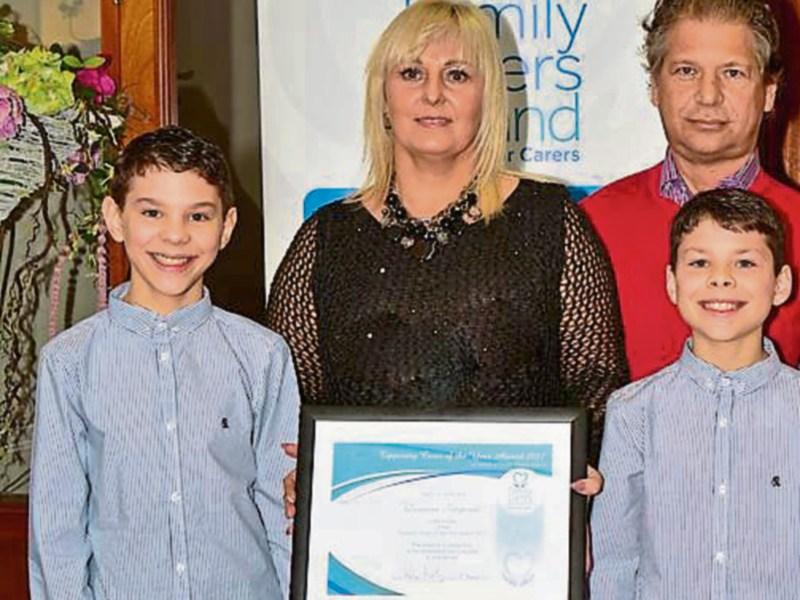 Devoted Clonmel mother of twins wins Tipperary Carer of the Year Award