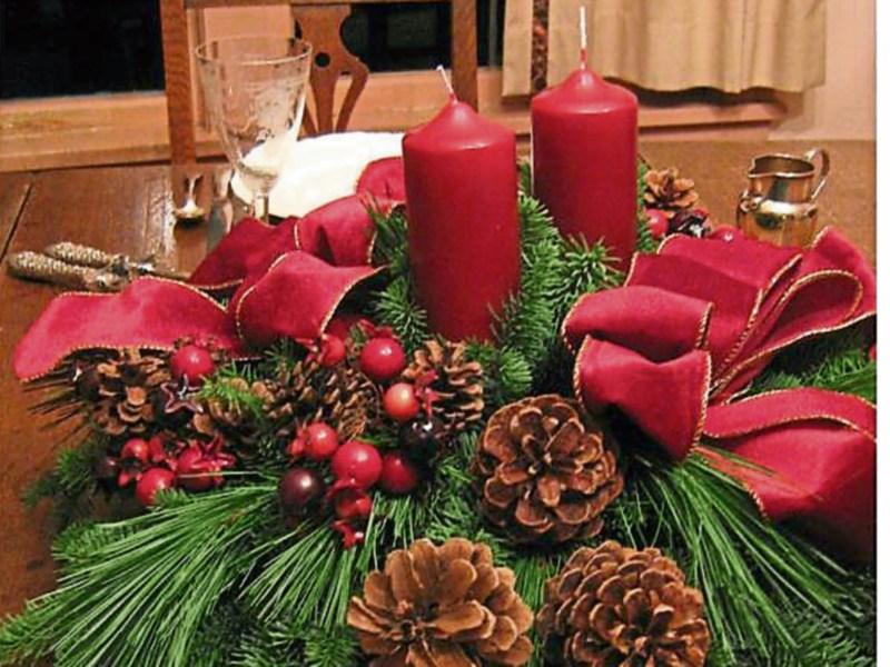 Christmas flower arranging at Clonmel Garden Centre