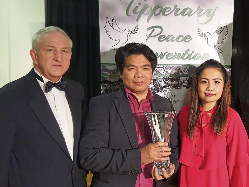 Nathaniel Cabanero wins 'Song of Peace' Contest in Tipperary Excel 