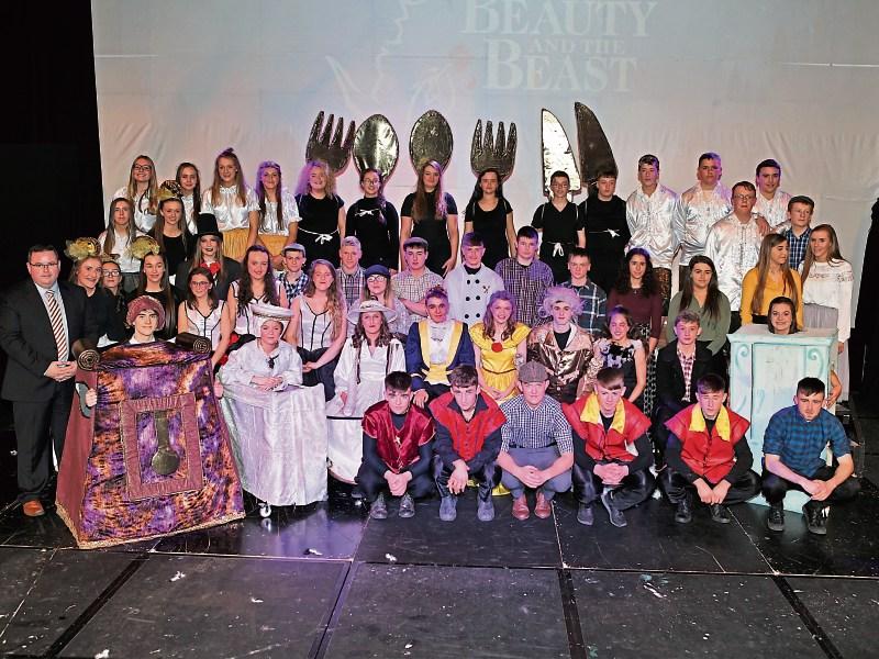 Col&aacute;iste Phobal Ros Cr&eacute; stage successful production of 'Beauty and the Beast' 
