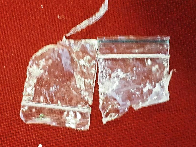 The drugs sachets which were found