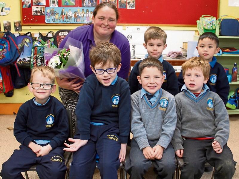 Cashel boys say farewell to Miss D'Arcy