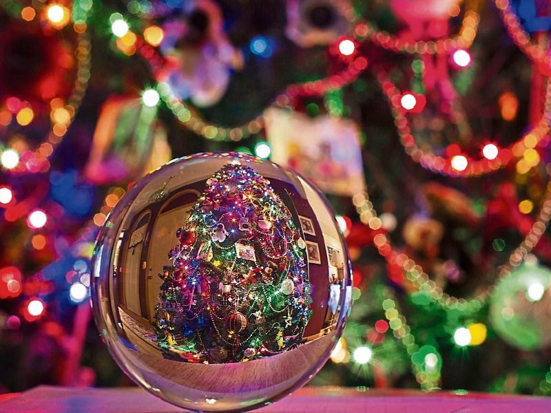 Christmas lights for charity in Mullinahone