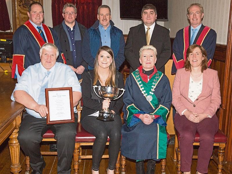 Cahir ladies footballers honoured with mayoral reception following great year
