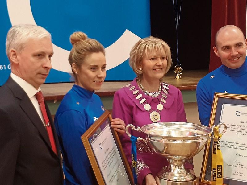 Tipperary ladies footballers honoured with civic reception by County Council