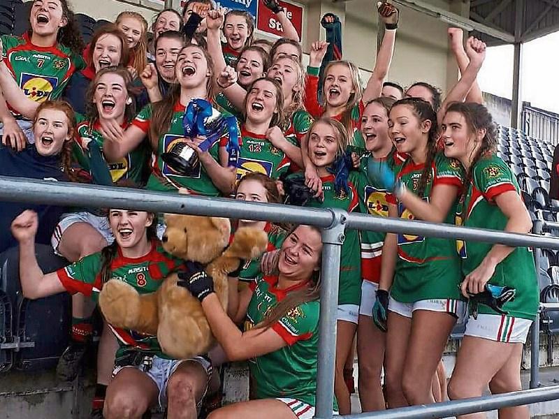 Clonmel Loreto girls celebrate new status as top girls football team in Munster