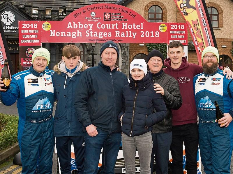 Clonmel driver Roy White wins Nenagh rally in some style