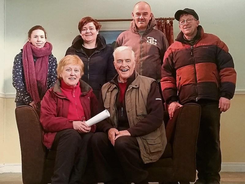 The cast of 'The Maiden Aunt'