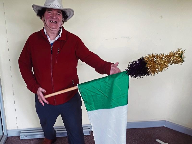 Clonmel personality Super Mario retires his pram from St. Patrick's Day parade