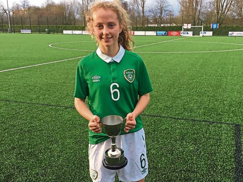 Tipperary girls soccer star Aoibheann making big impact with Irish team