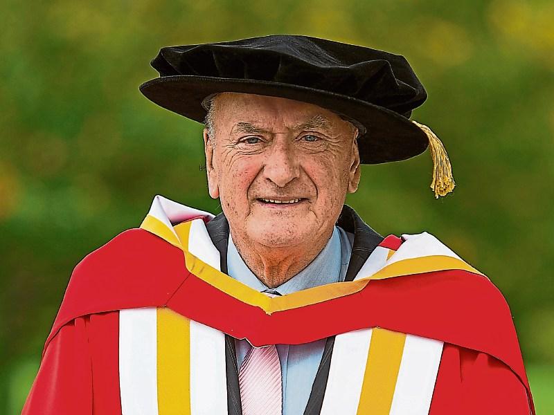 Offaly Historical & Archaeological Society honours Roscrea Historian Dr George Cunningham