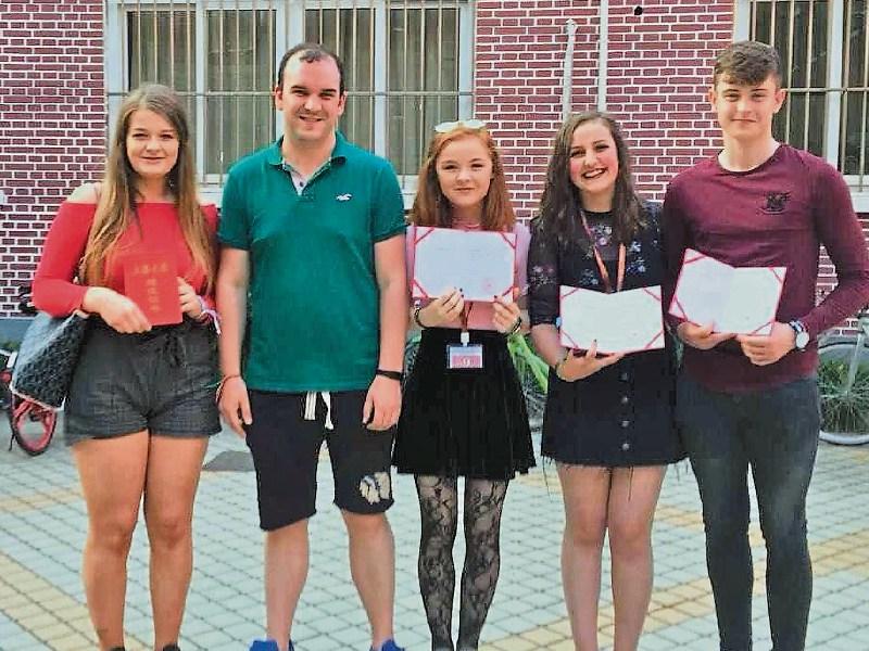 Roscrea students enjoy 2-week scholarship to Shanghai, China  