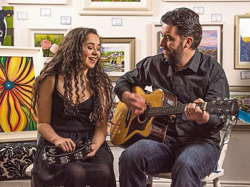 Katie and Keith O'Shea of Melua will be performing at the Art Benefit Party.