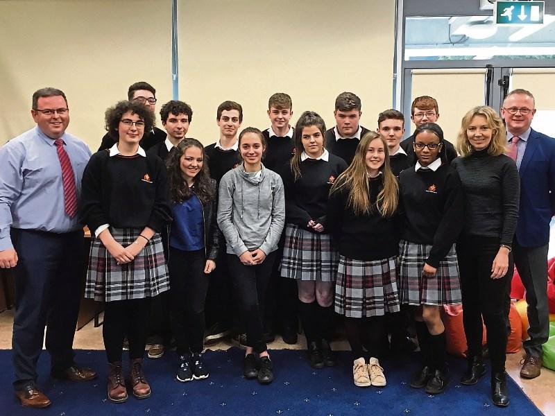 French connection for Coláiste Phobal Roscrea students