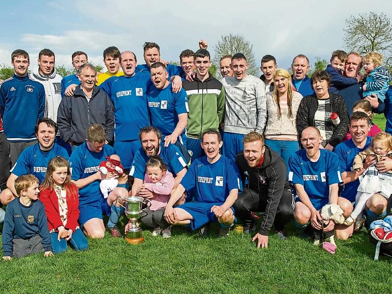 Dave Garrett strikes hat-trick on day Kilmanahan United lift the league title