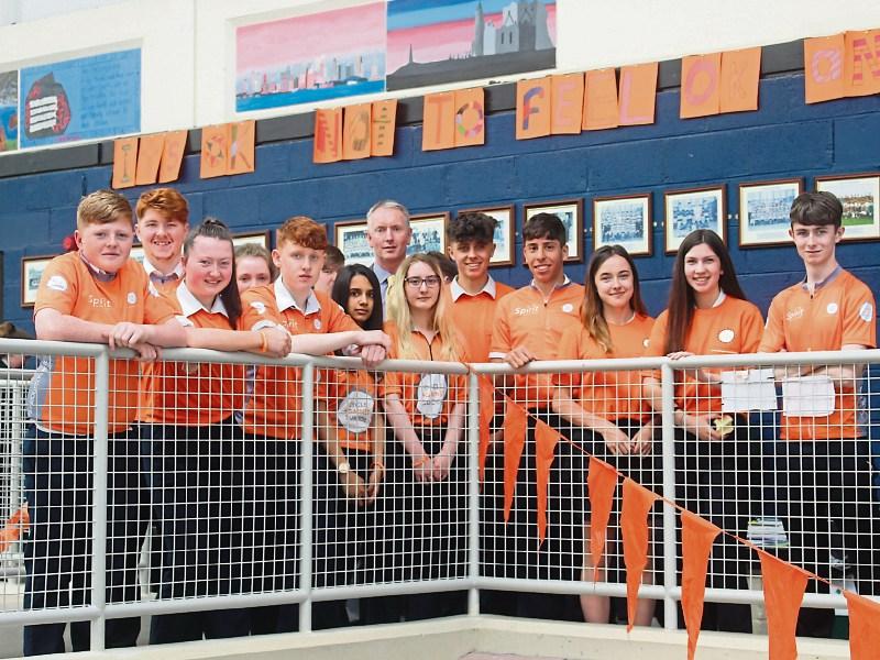 Cycle Against Suicide awareness in Cashel Community School, Co. Tipperary 