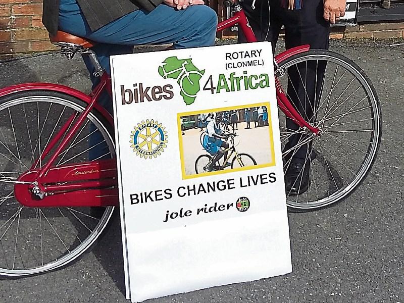 Clonmel Rotary Club needs old bikes to enable African children get to school