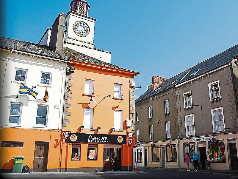A section of Sean Kelly Square in Carrick-on-Suir