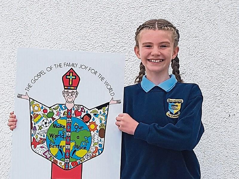 Tipperary schoolgirl wins competition to design vestments for Pope Francis during his visit to Ireland