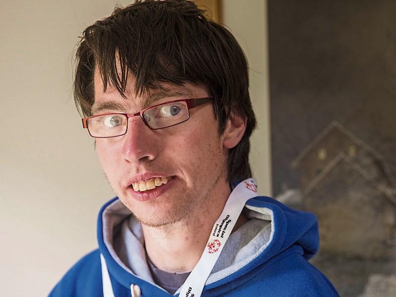 Andrew Kerr from Dundrum, who was a member of the gold medal winning Munster seven-a-side football team at the Special Olympics Games in Dublin. 