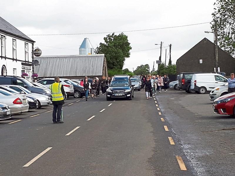 The freak, sudden, tragic and shocking passing of Joan has capsized and ruptured our emotions - Fr Matty McGrath.