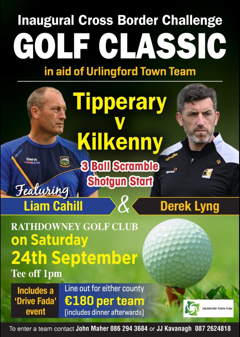 It wouldn't be September without a Tipperary v Kilkenny battle - Cross Border Golf Classic!
