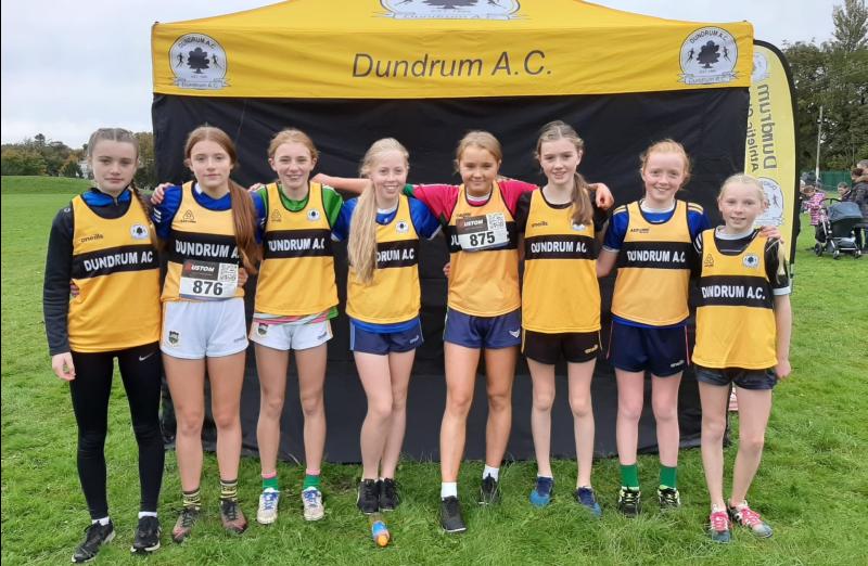 Some great performances from young Dundrum AC athletes at County Cross-Country championships