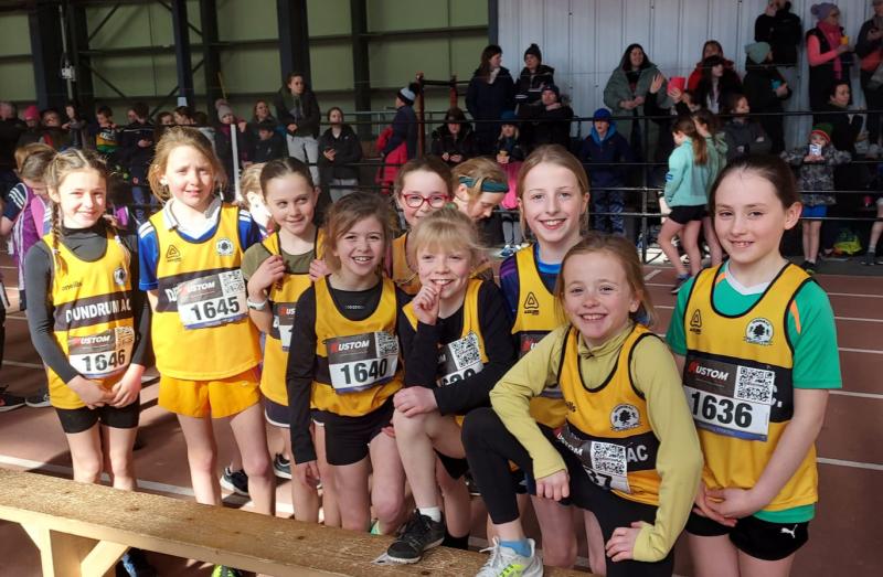 Some wonderful performances from Dundrum AC juveniles at Tipperary Indoor Championships