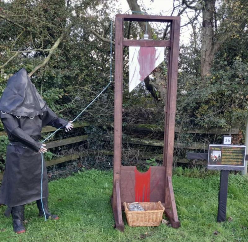 'Off with the Heads' - Overall winner of Tipperary Spookfest a scary masterpiece