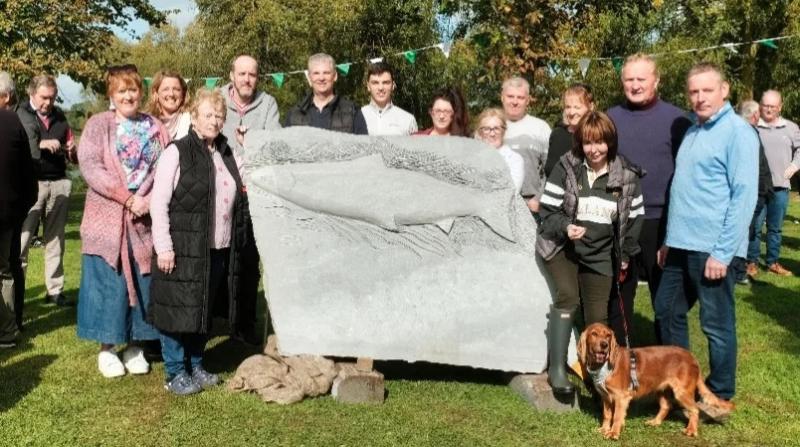 It Suir was one fanstastic day at unveiling of salmon monument in Tipperary village