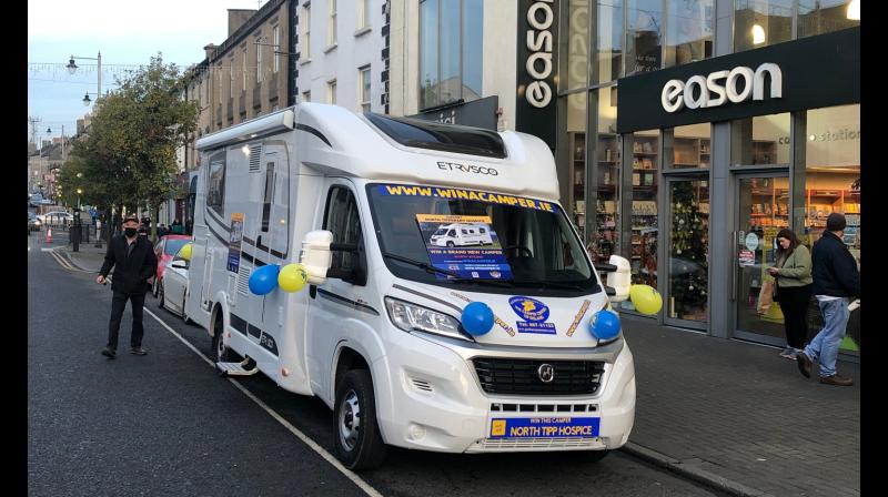 Last chance to enter North Tipperary Hospice draw for luxury camper van