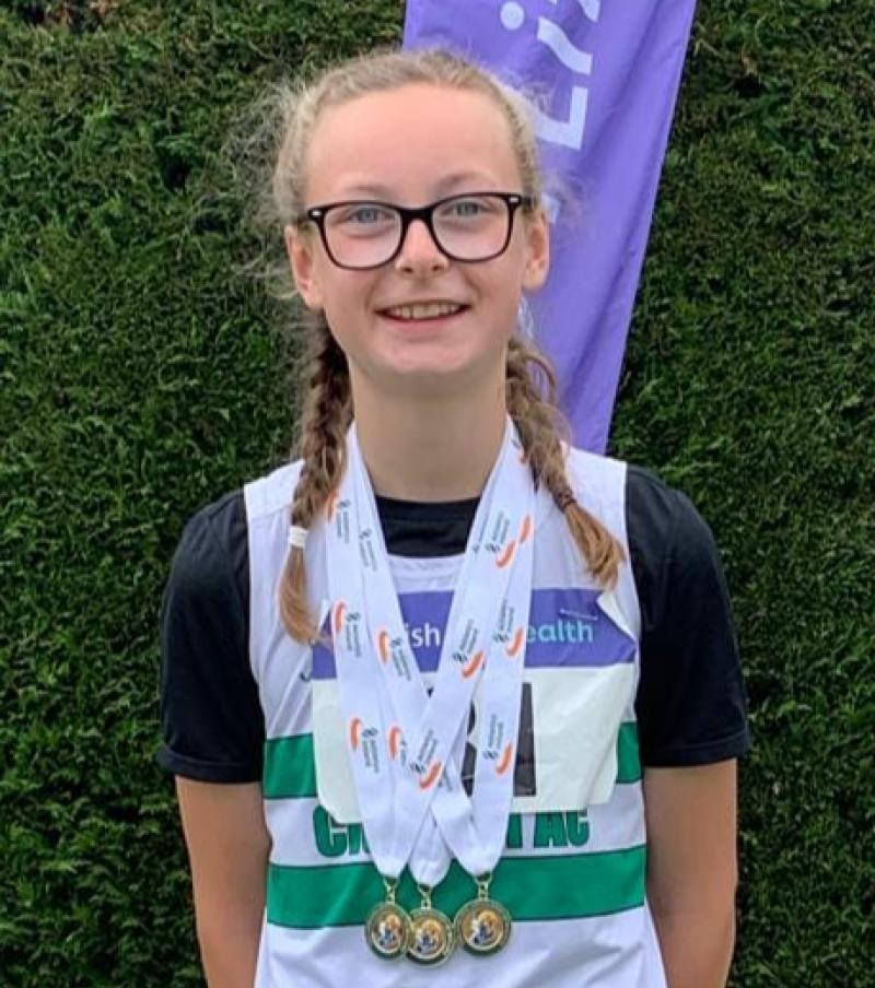 Triple gold at National Athletics Championships for Tipperary starlet
