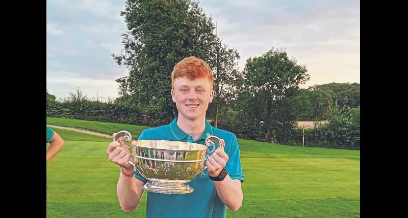 It was another remarkable year of achievement for Tipperary golfer Donnacha Cleary