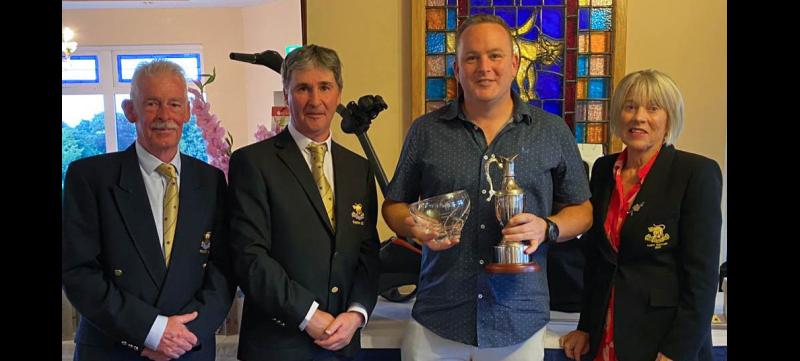 Brian Frazer claims John Hughes' Captain's Prize at Cahir Park Golf Club