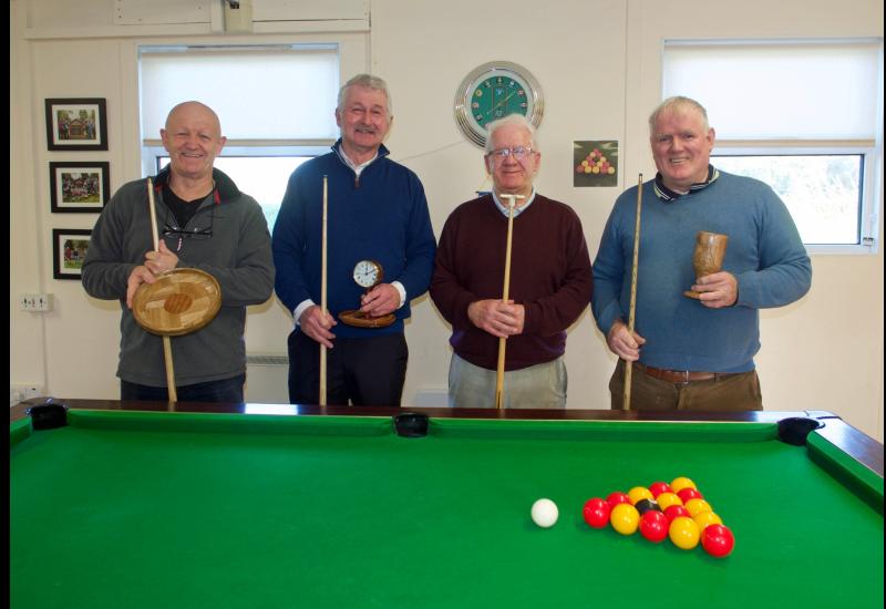Carrick-on-Suir Men's Shed pool tournament benefits local St Vincent de Paul 