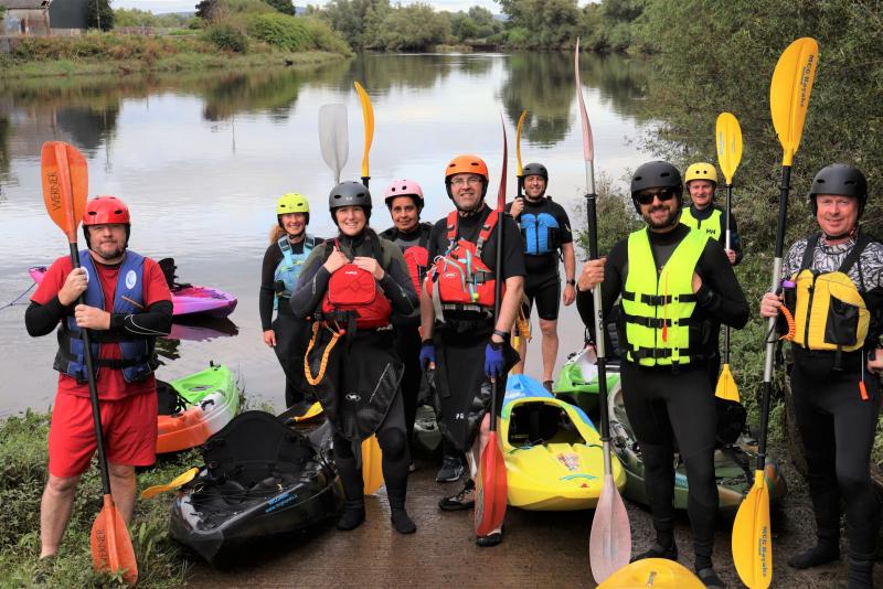 Carrick-on-Suir Paddlers Club members enjoy their first outings on the River Suir 