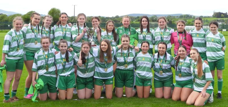 Carrick-on-Suir United Under 16 Girls soccer team win SFAI national title 