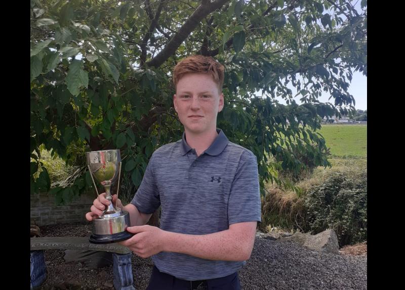 C&aacute;rthach Leahy strikes blow for Tipperary golf by winning Munster Under 17 Boys Championship