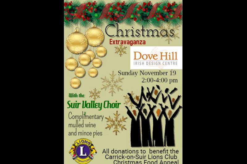Carrick-on-Suir Lions Club to host Christmas Food Appeal fundraiser at Dovehill 