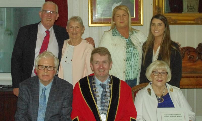 Milestone for popular Tipperary couple is celebrated at Clonmel's Town Hall